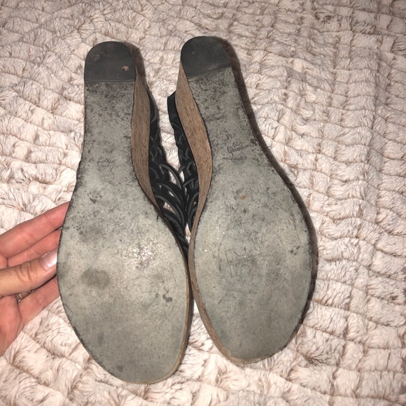 Tory Burch huarache wedge sandals - Picture 4 of 6